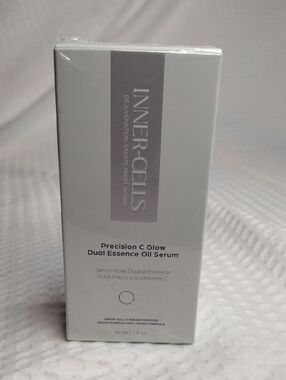 Inner-Cells Precision C Glow Dual Essence Oil Serum - White